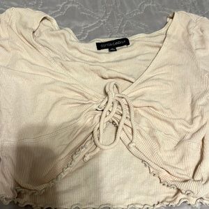 Cropped top size med